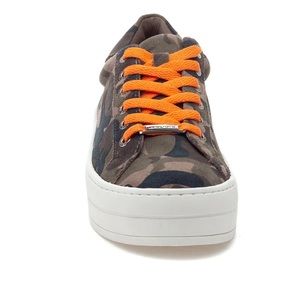J/Slides NYC Platform Camo sneaker